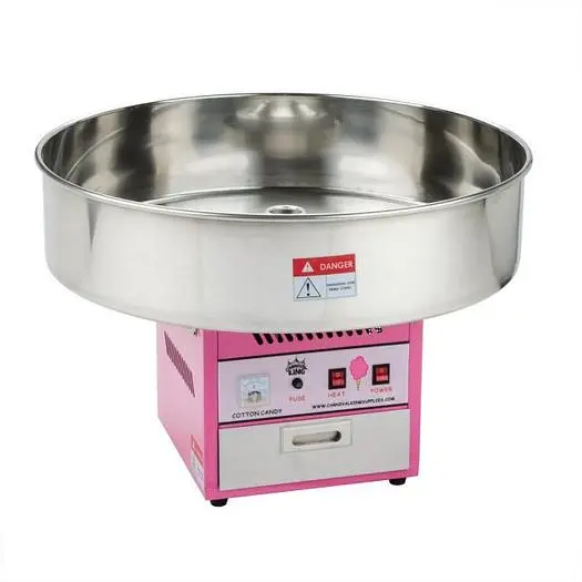 Cotton Candy Machine with 28" Stainless Steel Bowl - 110V