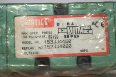 NEW NUMATICS 153JJ4460 PILOT VALVE