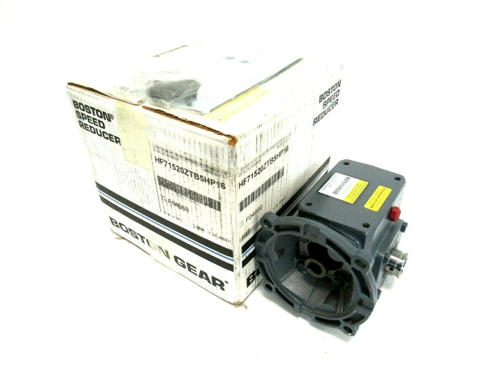 NEW BOSTON GEAR HF71520ZTB5HP16 SPEED REDUCER 20:1