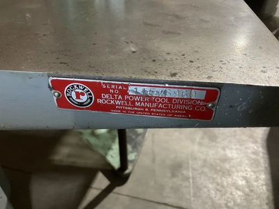 Delta Rockwell 6” Cast Iron Jointer