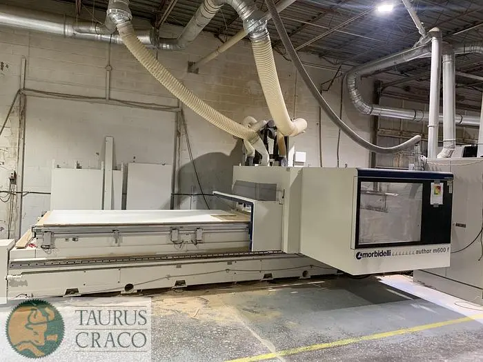 Used 2015 SCM MORBIDELLI M600 5-AXIS FLAT TABLE CNC ROUTER MACHINE CENTRE CNC Routers | Taurus Craco Machinery Inc #788067
