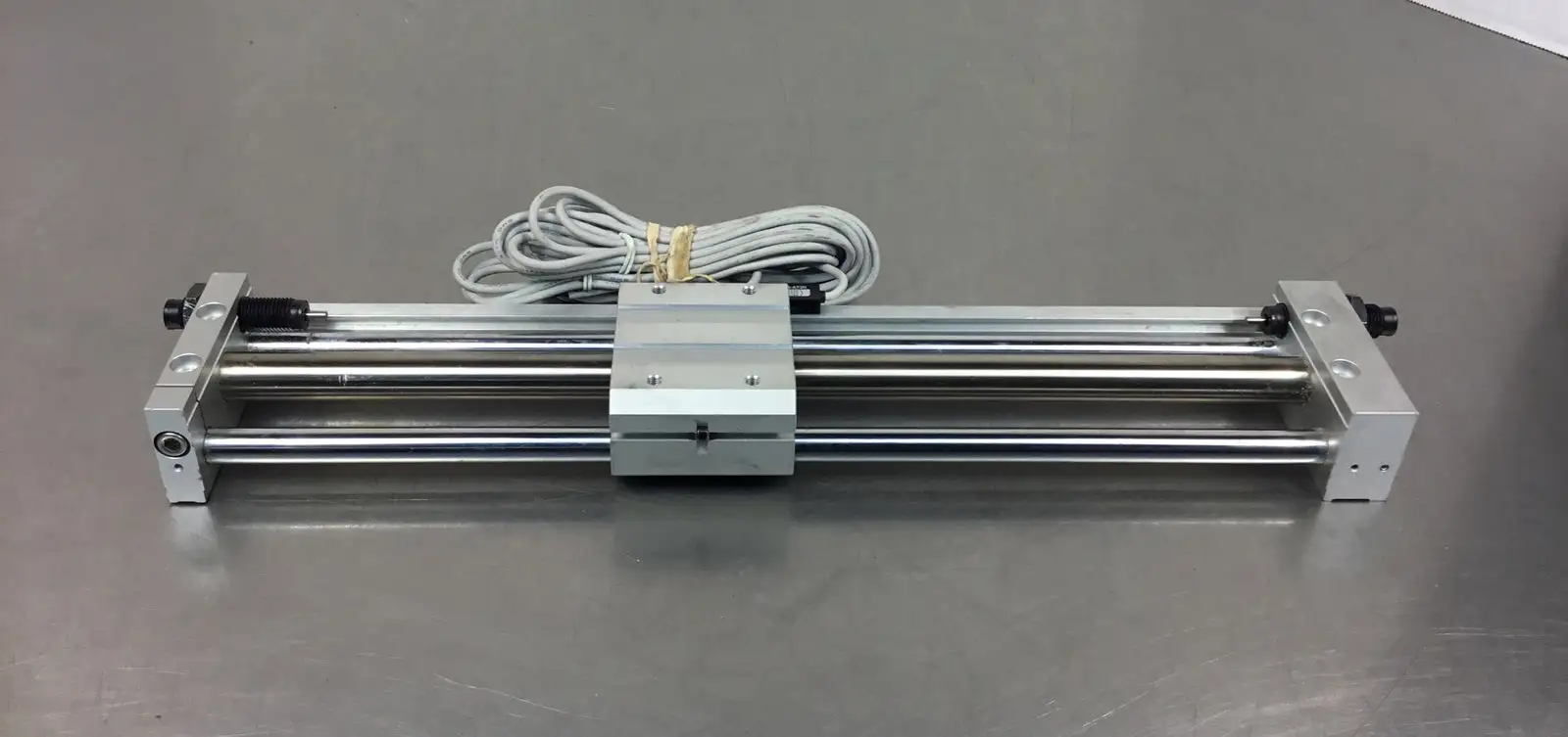 SMC NCDY2815L-1200B-A73HL with 2 ea D-A73H Sensors + 2 ea nrb050-030 stops 6E