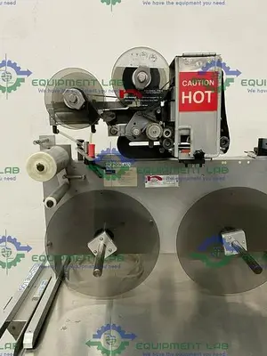 USED NORWOOD AK0-15 & L.I.S-404 HOT STAMPING IMPRINTER W/ STAMPING DIES