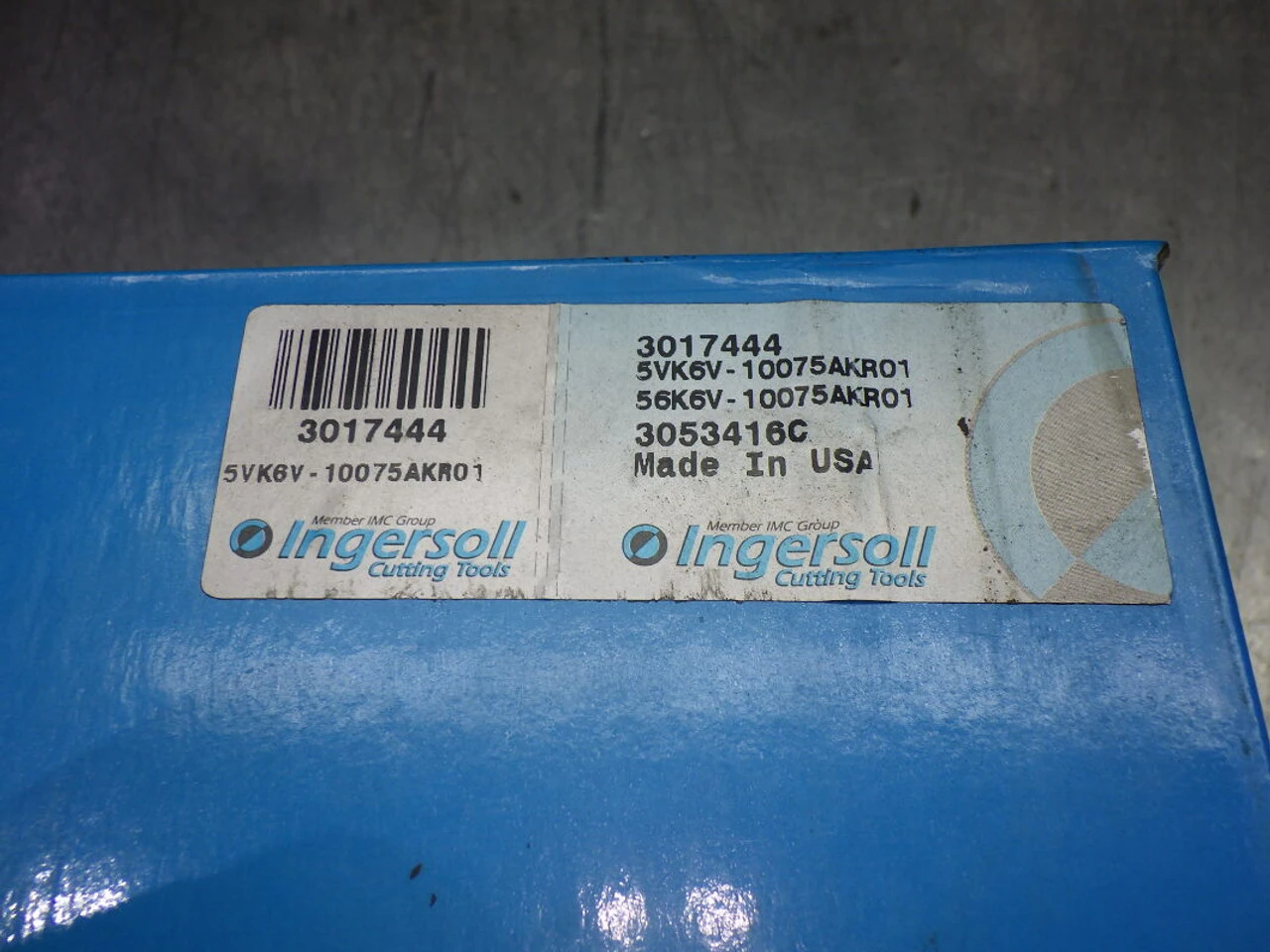 Ingersoll V.Max 10" Indexable Slot Mill 2" Arbor 5VK6V-10075AKR01 (LOC308A)