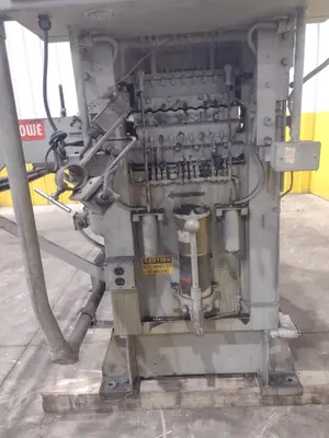 60" X .057" HERR-VOSS MODEL #66/1.156-19/9 4-HIGH BACKED UP PRECISION COIL LEVELER: YOBRO #25004