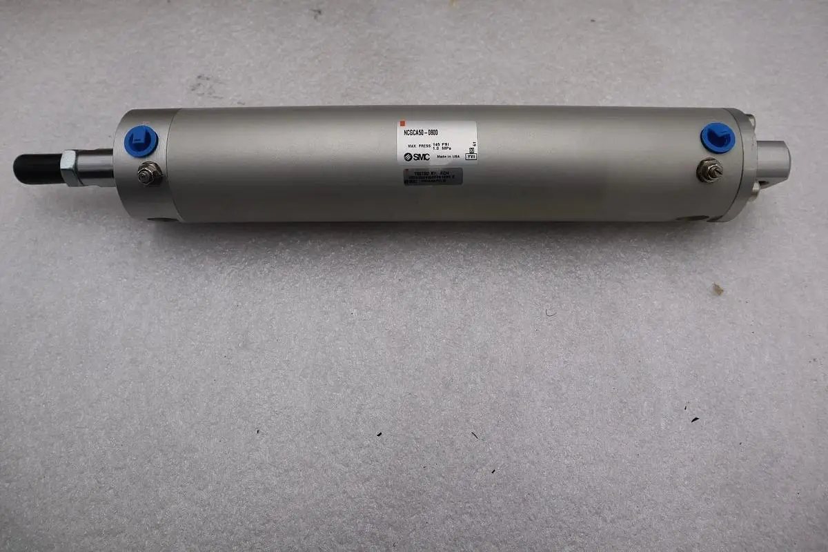 SMC NCGCA50-0800 AIR CYLINDER 145 PSI #4211