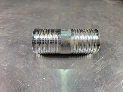 2" x 4.75" Aluminum Threaded Nipple