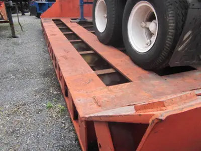 New | in-Stock FONTAINE 150 TON LOWBOY TRAILER Lowboy Trailers Florida US | USA Transequipment #1542556