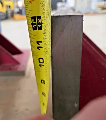 Suburban Tool PAW 121212 G Angle Block 12" x 12" x 12" Milled Plain Webbed
