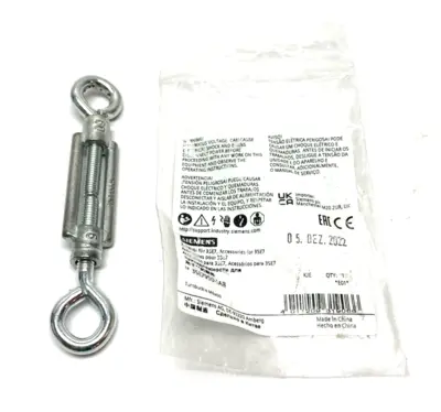 New | in-Stock SIEMENS DIE CAST TURNBUCKLE STEEL M6X60 Misc Fasteners Michigan US | Maverick Industrial Sales #1091002