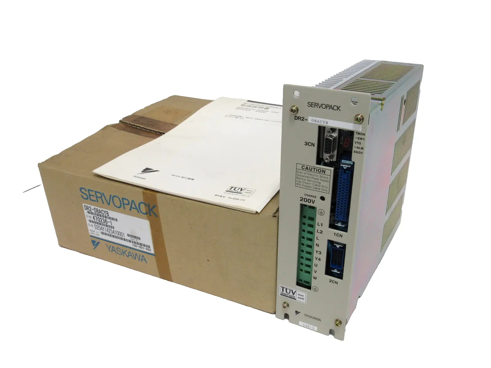 NEW YASKAWA DR2-08ACY8 SERVO DRIVE DR208ACY8