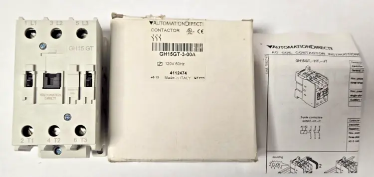 New | in-Stock AUTOMATION DIRECT 4654654645555 PLC Contactors | Amiron Machinery #743364