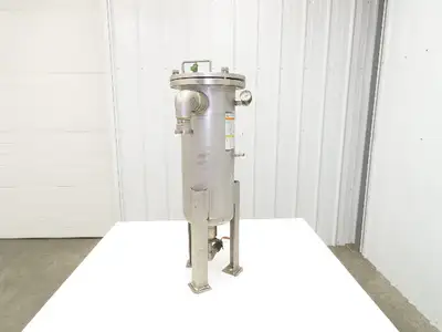 SMC FGFS1A-20-E010X190 Hydraulic Bag Filter Stainless Basket Strainer 190x440L