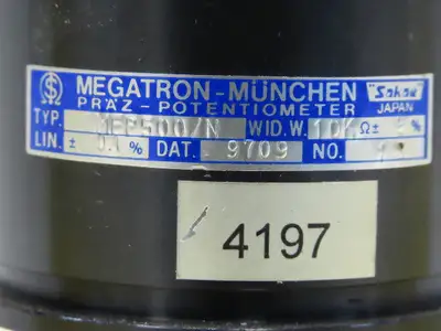 Megatron Munchen MFP500/N Industrial Potentiometer 10K