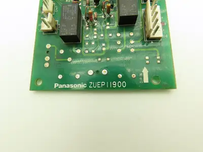 Panasonic ZUEP11900 Relay Control Circuit Board