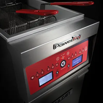 Vulcan 1TR45CF Gas Fryer - (1) 50 Lb Vat, Floor Model, Natural Gas