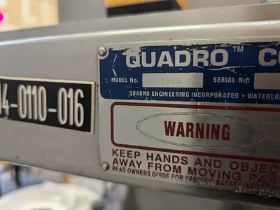 USED QUADRO ENGINEERING, INC. 196S