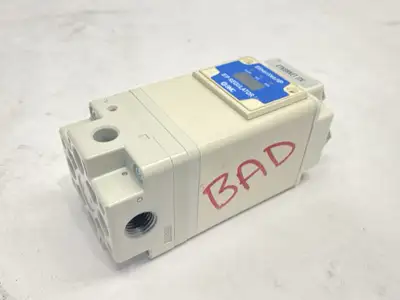 Used SMC ETHERNET/IP ELECTROPNEUMATIC REGULATOR 0.5MPA PLC Ethernet Equipment | Maverick Industrial Sales #1099032