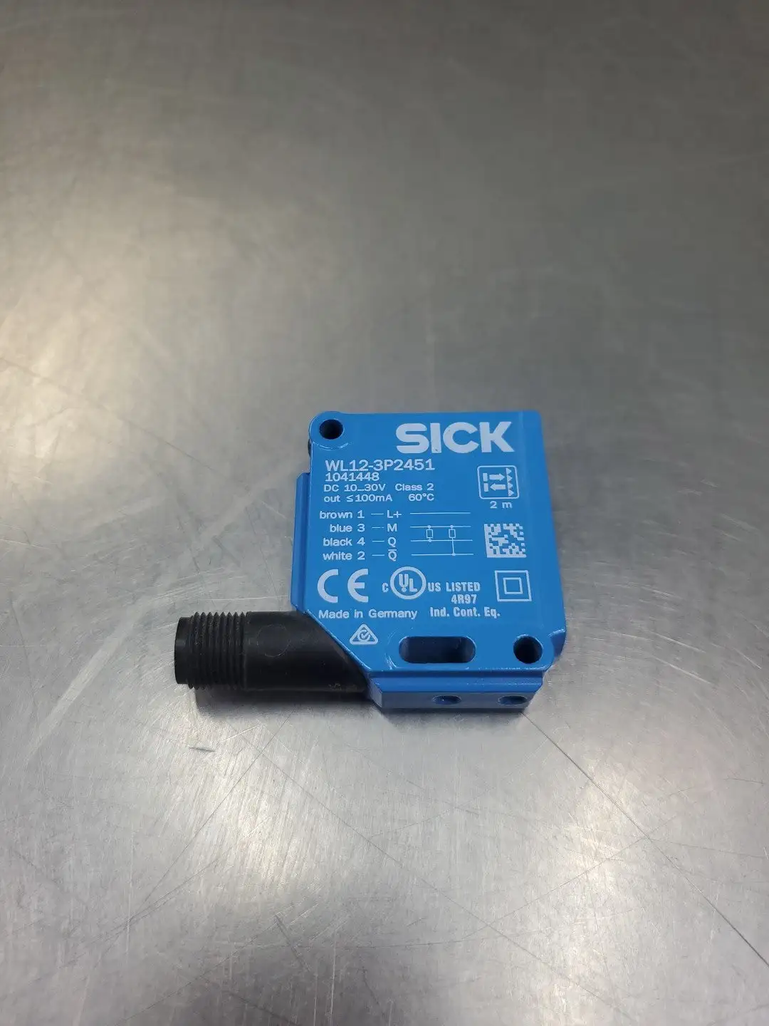SICK WL12-3P2451 Proximity Sensor, 10-30VDC. 5E-5/3