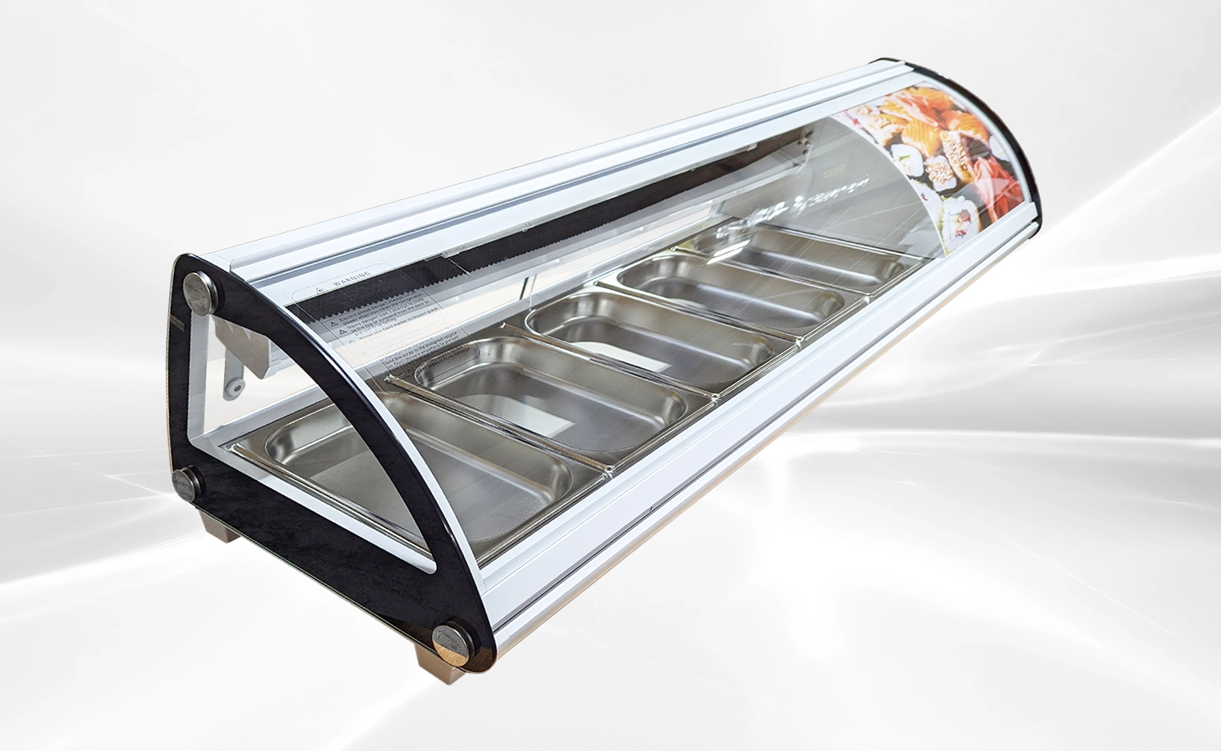 171-0308 52" Self Contained Sushi Display Cooler Case