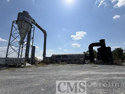 Used BAKER RULLMAN AND PLAYER DESIGN 12X48 TRIPLE PASS DRYER WITH GREEN DUST BURNER Woodworking Complete Operations North Carolina US | CAROLINA MACHINERY SALES #1465780