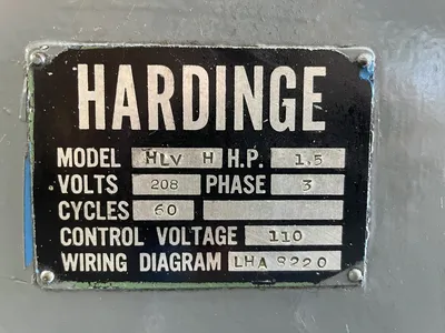 Used HARDINGE HLV-H Precision Lathes California US | Wheeler Machinery Sales #1228061