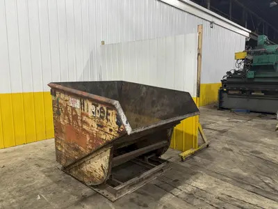 60" X 65" X 50" DUMP HOPPER: STOCK #22892