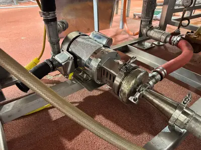 USED STAINLESS SHRINK TUNNEL