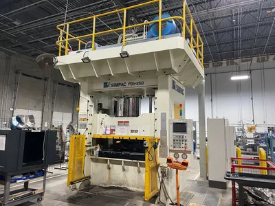 SIMPAC PDH-250 4-Post and Straight Side Press | Kempler Machinery (1)