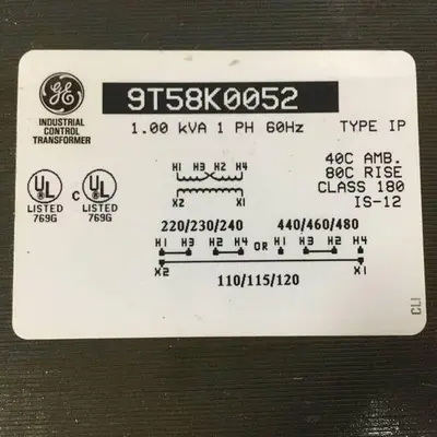 USED GENERAL ELECTRIC / GE 9T58K0052