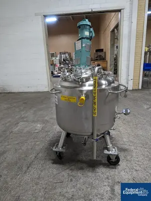 USED Precision 200 Liter Precision Stainless Reactor, 316 S/S, 45/100#