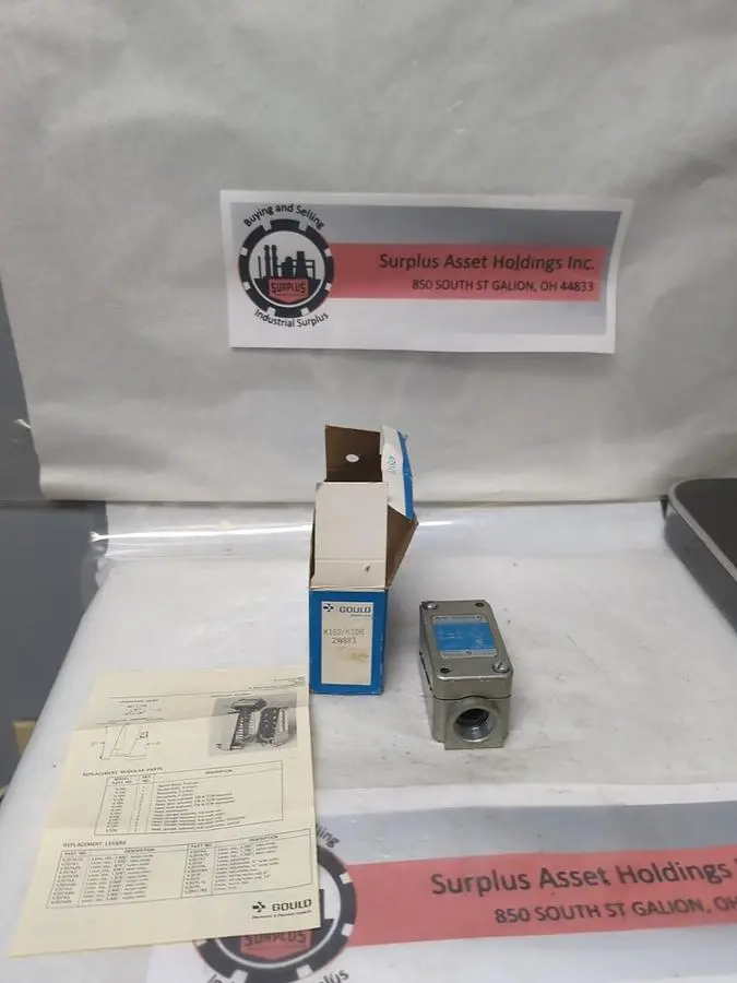 New | in-Stock GOULD K102/K10R Miscellaneous Equipment (Electrical & Power) Ohio US | Surplus Asset Holdings #1239829