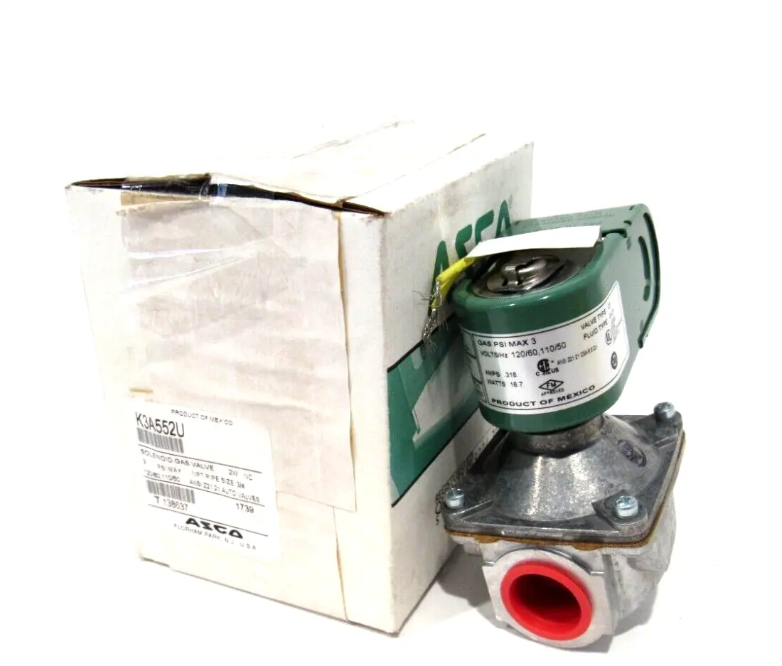 NEW ASCO K3A552U SOLENOID GAS VALVE