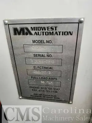 USED MIDWEST AUTOMATION CS 5840 COUNTERTOP SAW