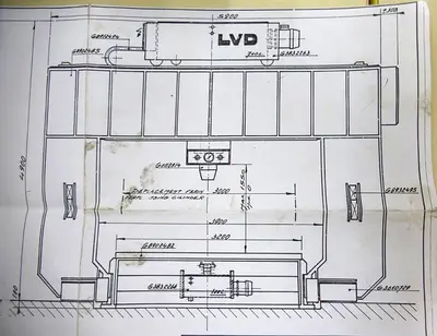 USED LVD 400 TON