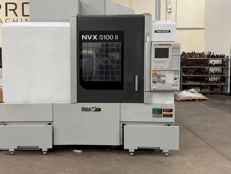 Used 2014 DMG MORI NVX-5100 II/40 Vertical Machining Centers Illinois US | BLUMBERG MACHINERY COMPANY #1259286