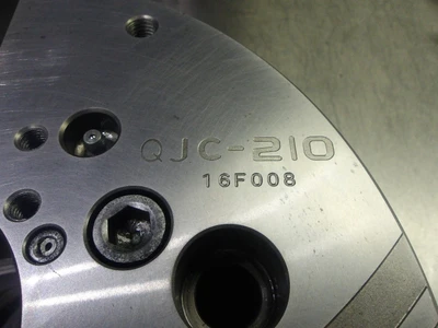 Samchully 10" 3 Jaw Quick Jaw Change Power Chuck QJC-210 (LOC216)