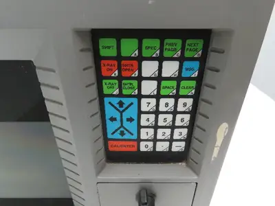 Xycom 9450 PC/AT Computer Operator Interface HMI Screen Monitor Keypad Control