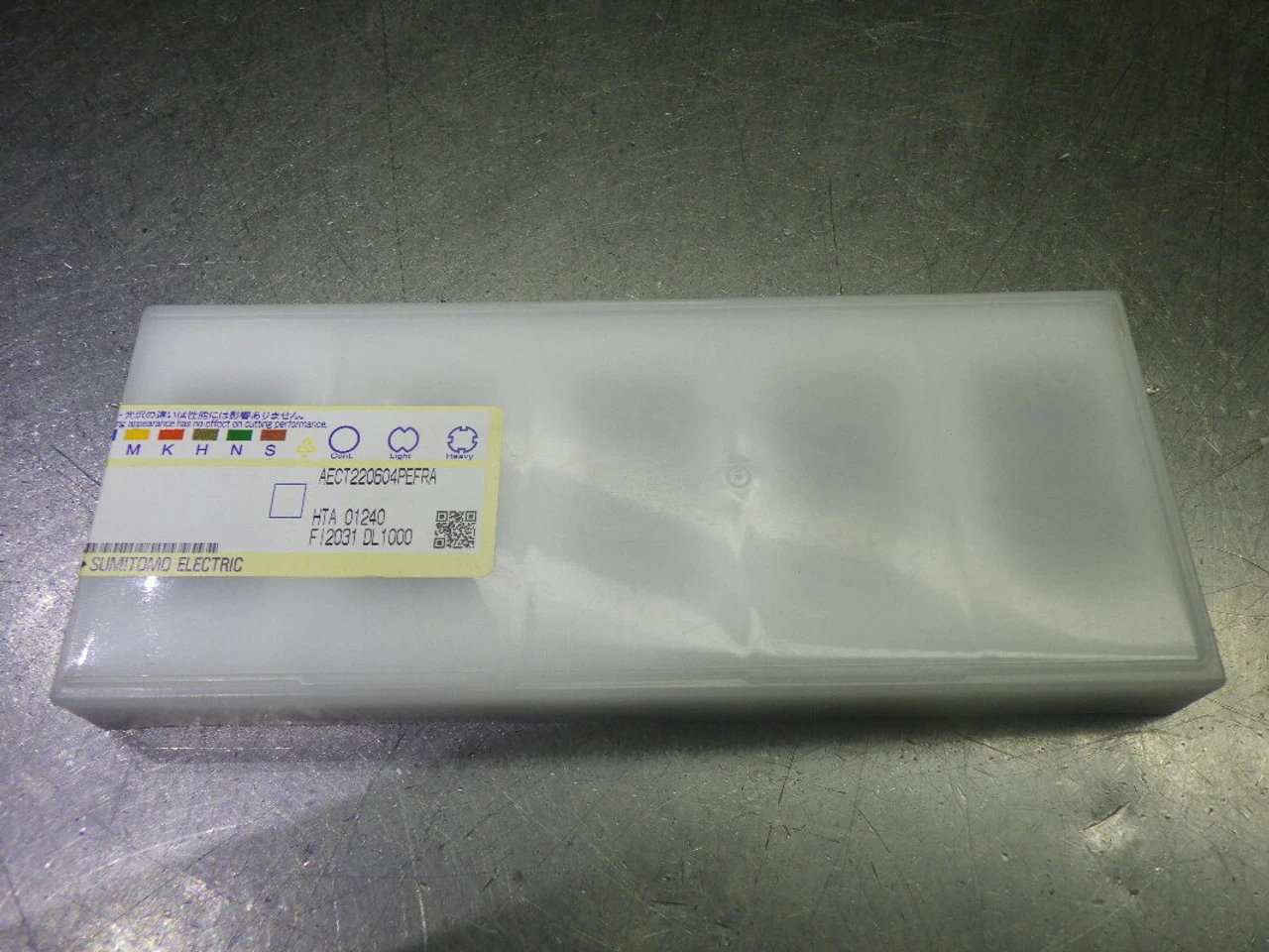 Sumitomo Carbide Milling Inserts QTY5 AECT220604PEFRA DL1000 (LOC583B)