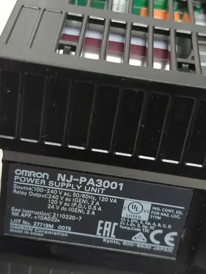 Used OMRON NJ-PA3001 Industrial Controls Ohio US | Surplus Asset Holdings #1364297