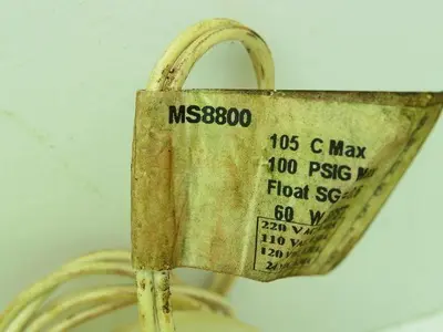Madison MS8800 Tank Float Liquid Level Switch Polypropylene 1/4" NPT  Lot of 2