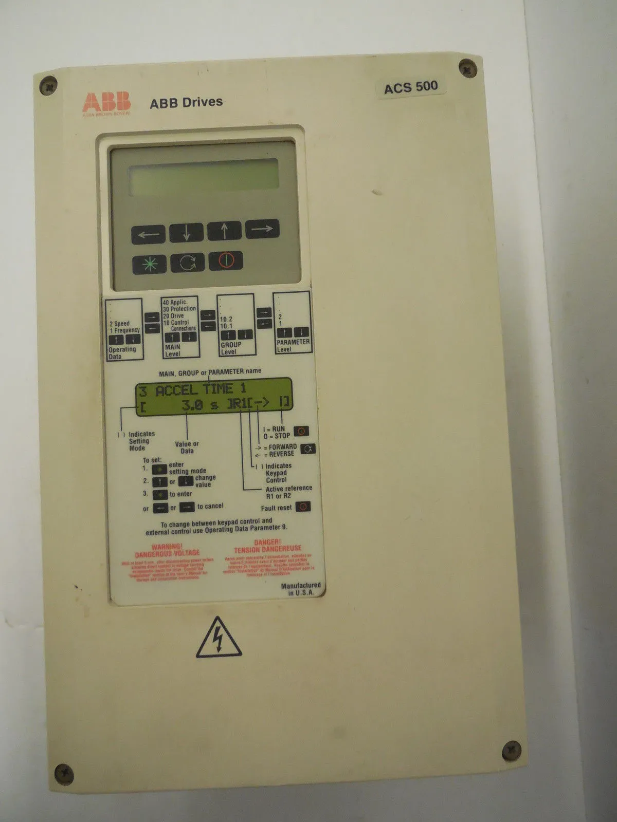 ABB ACS501-010-4-00P2 DRIVE ACS501010400P2