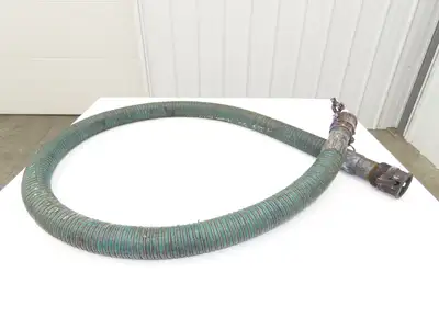 2"ID x 10' Flexible Chemical Transfer Hose Camlok Ends