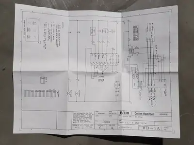 1 hp, 600V, 3A FVNR Starter, Size 1 Bucket for Freedom 2100 MCC Frame