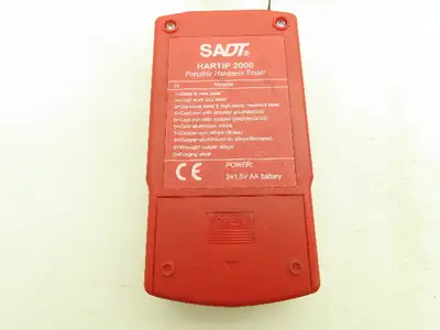 Sadt 2000 Hartip Portable Hardness Tester, Parts