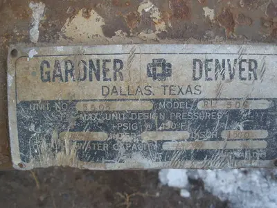 USED GARDNER DENVER RL-5DC