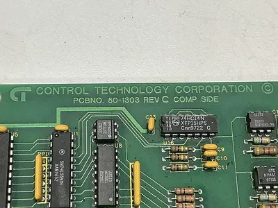 USED CONTROL TECHNOLOGY CORPORATION 50-1303 REV C