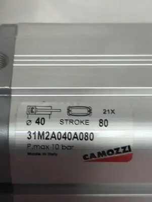 New | in-Stock CAMOZZI 31M2A040A080 Pneumatic Cylinders Ohio US | Surplus Asset Holdings #1247087