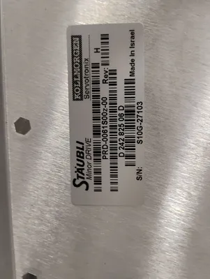 STAUBLI PRD-0061200Z-00 Electrical/PLC/Automation | ESS Industrial Equipment Sales (3)