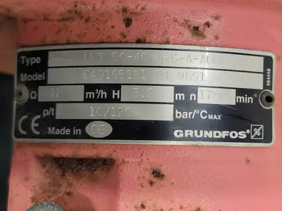 USED GRUNDFOS D49105121 P1 9651